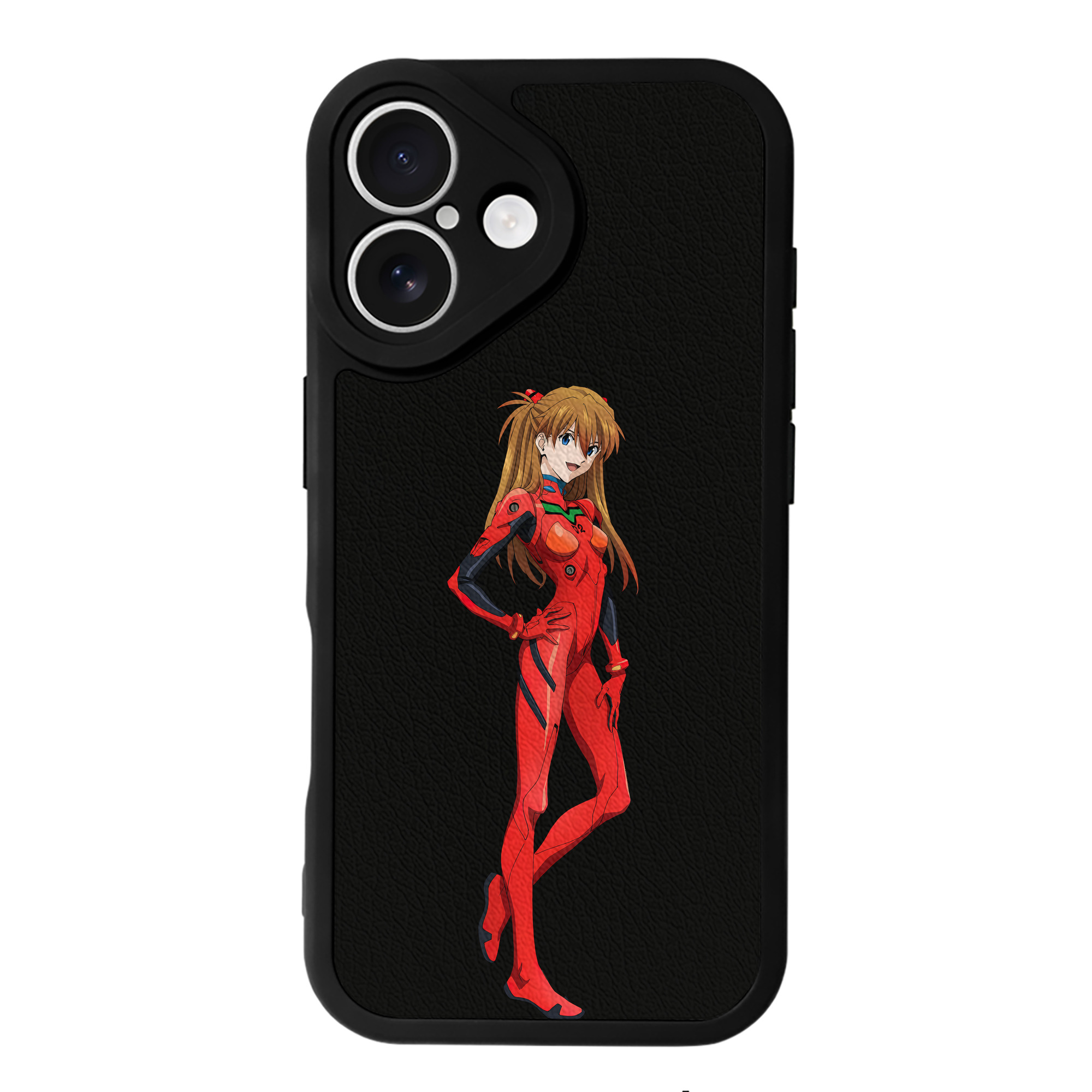 （画像用） EVA 新世紀エヴァンゲリオン 【iPhone 16シリーズ対応】シリコンスマホケース（レザー調） 材質：シリコン